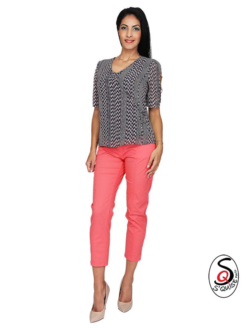 Top imprimé doublé NOVA