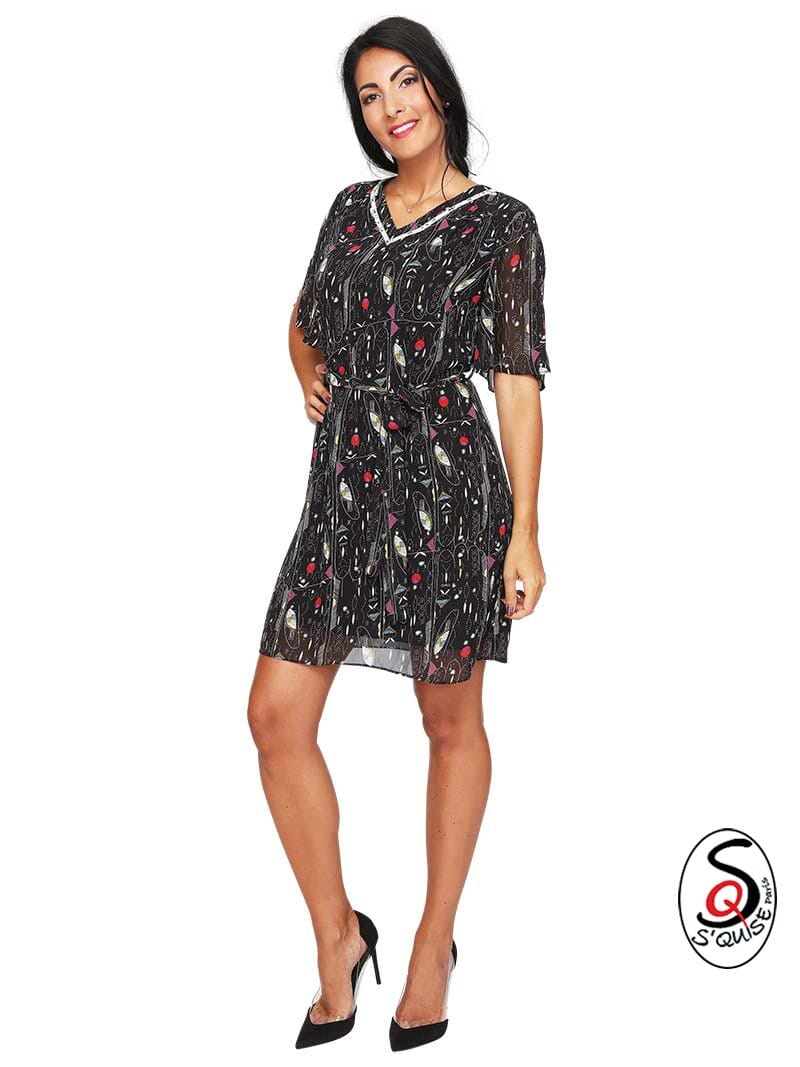 Robe imprimée doublée NICE